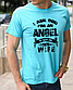 Трендові православні футболки з релігійною символікою I ask god (Я прошу Бога), розмір S, фото 6
