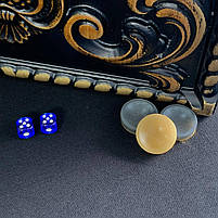 Нарди дерев'яні ручної роботи Терези 64×32 см, фото 7