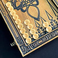 Нарди дерев'яні ручної роботи Терези 64×32 см, фото 9