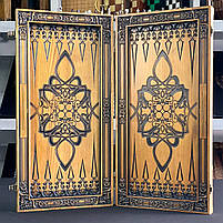 Нарди дерев'яні ручної роботи Терези 64×32 см, фото 3