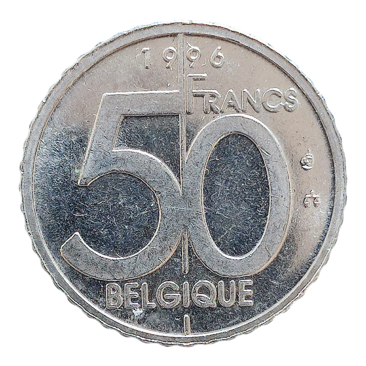 Бельгія 50 франків, 1996 Легенда французькою - 'BELGIQUE'