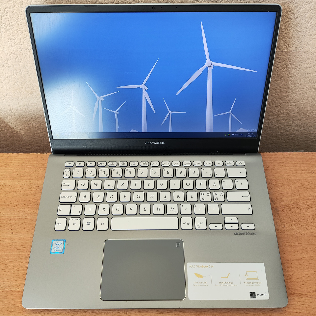 Ноутбук Asus VivoBook S14 S430F 14" FHD IPS i5-8265U / 8 GB DDR4/ Intel UHD Graphics 620 / WebCam