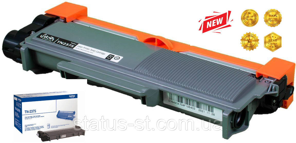 Картридж Brother TN-2375 до принтера HL-L2300DR, HL-L2340DWR, DCP-L2500DR, DCP-L2520DWR аналог