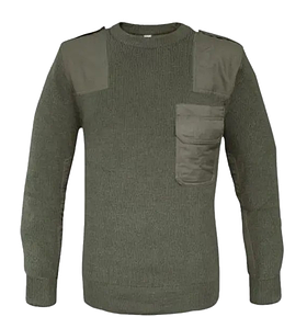 Светр теплий Mil-Tec Bundeswehr bw Олива 10803001 - розмір 50