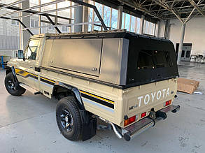 Кунг без вікон для пікапа Toyota Land Cruiser 79 1990+ (1L-довга база) Кунг розбірний на Тойота Ленд Крузер