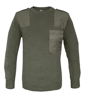 Светр теплий Mil-Tec Bundeswehr bw Олива 10803001 - розмір 54