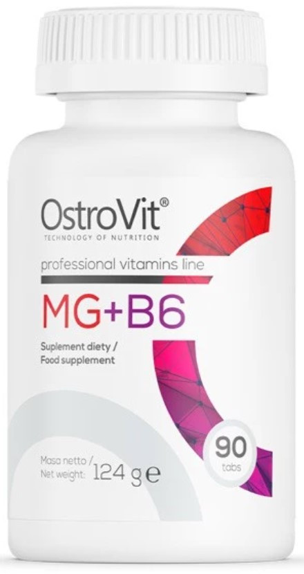 Магній OstroVit Mg plus B6 90 таб