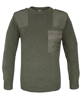Светр теплий Mil-Tec Bundeswehr bw Олива 10803001 - розмір 58