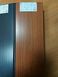 Двері гармошка під різні розміри. Двері ПВХ, фруктове дерево 82х203см матові. Міжкімнатні двері гармошка, фото 2