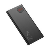 Батарея універсальна Baseus Adaman Metal 10000mAh, PD\/22.5W, QC\/3.0, Lightning (PPAD000001)