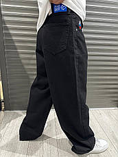 Чоловічі широкі джинси Baggy Big Boy чорні джинси Багі темні Туреччина, фото 3