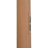 Двері гармошка під різні розміри. Двері ПВХ, бук 82х203см матові. Міжкімнатні двері гармошка, фото 3