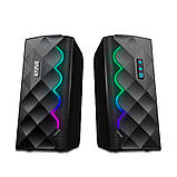 Колонки комп'ютерні MARVO Wireless Speaker SG-269 RGB, чорні, фото 4