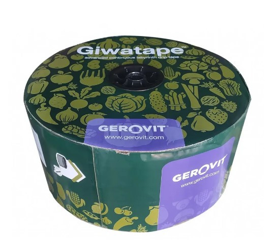 Крапельна стрічка GiwaTape 6mil 20см 1л/ч 400м Щільова (розмотка), фото 1