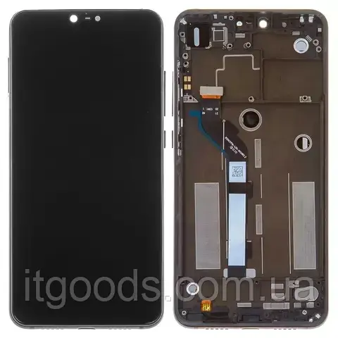 Дисплей (модуль) + сенсор (тачскрін) з чорною рамкою Xiaomi Mi8 Lite | Mi8 Youth | Mi8x | M1808D2TG (чорний)