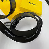 Жіночий шкіряний ремінь Fendi (951), фото 4