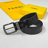 Жіночий шкіряний ремінь Fendi (951), фото 5