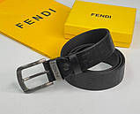 Жіночий шкіряний ремінь Fendi (951), фото 3