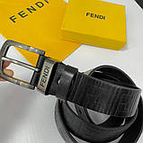 Жіночий шкіряний ремінь Fendi (951), фото 7
