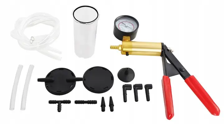 Вакуумний насос тиску з приладдям і валізою Xtrobb (8743), фото 1