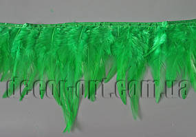 Перо-спідниця зелена 8-13 см/45-47см