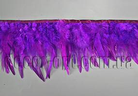 Перо-спідниця фіолетова 8-13 см/45-47см