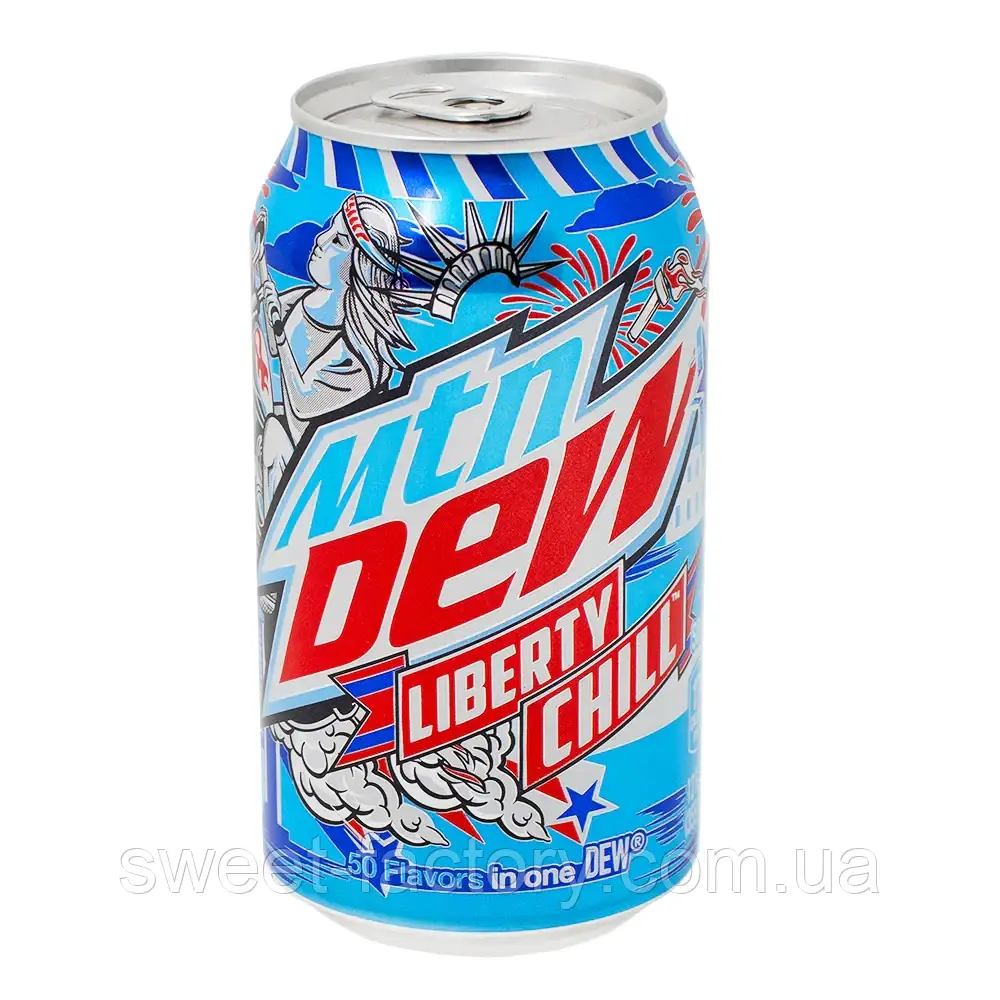 Газований напій Mountain Dew Liberty Chill 355ml, фото 1
