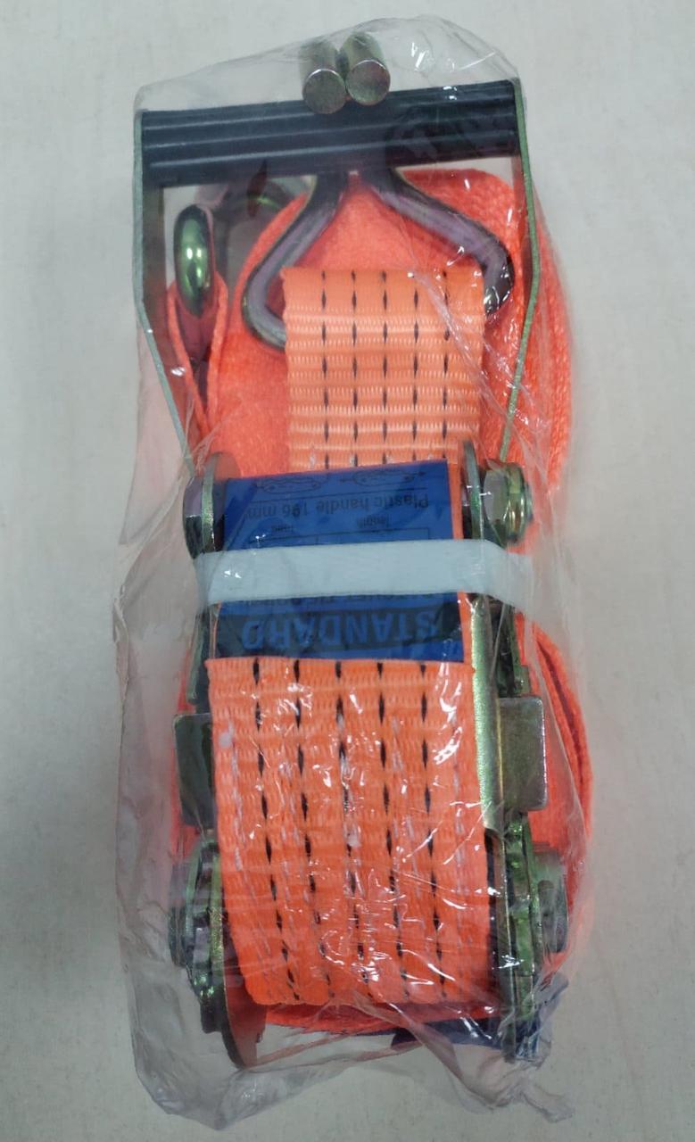 Стяжка вантажу, 5t. 50mm.x10m.(0.5+9.5) пластик. ручка <ДК>