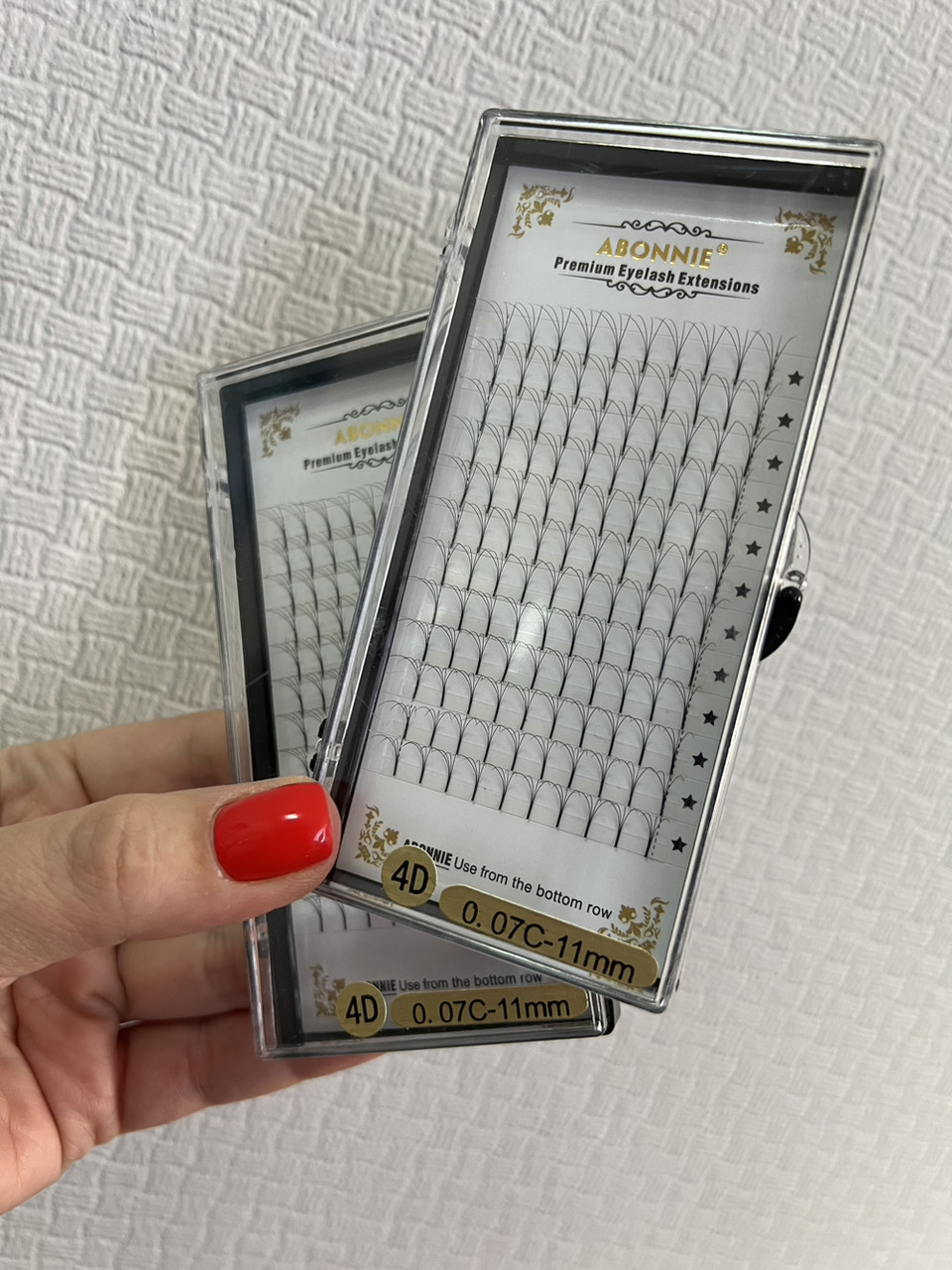 Пучкові вії 4D, С/0,07-11 мм