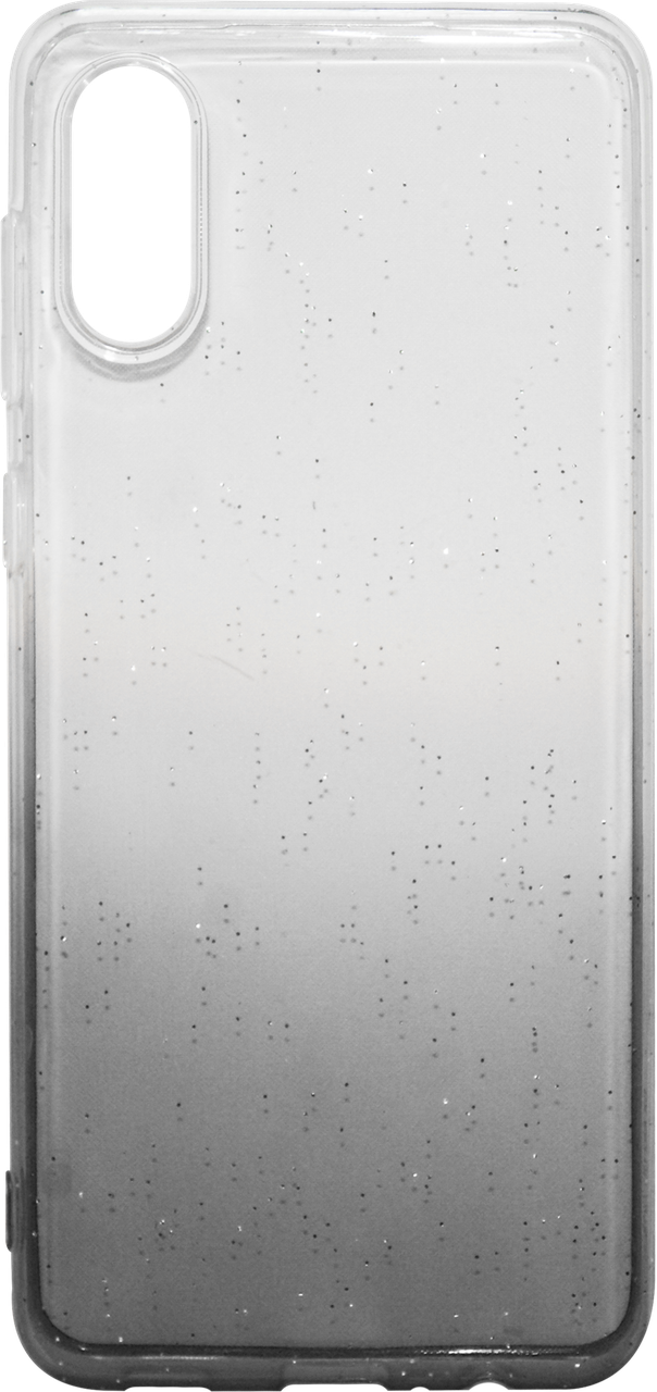 Силікон SA A022 black gradient Glitter