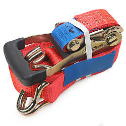 Стяжка вантажу 5Т, 10М (50 мм) ⁇ Z довжина ручки 230 мм (м'яка ручка) SL 11.50510RSRD