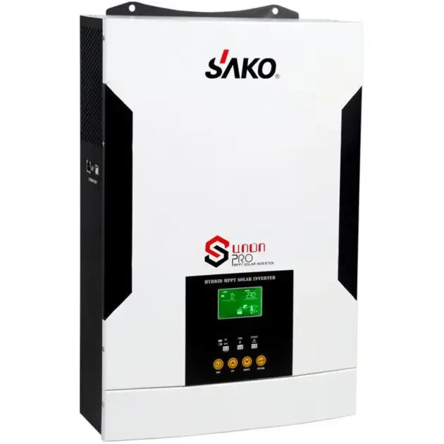 🤍Гібридний сонячний інвертор SAKO Sunon Pro 5.5kW 48V, фото 1