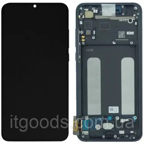 Дисплей (модуль) + тачскрін (сенсор) з рамкою для Xiaomi Mi9 Lite | CC9 | M1904F3BG (чорний колір, TFT)