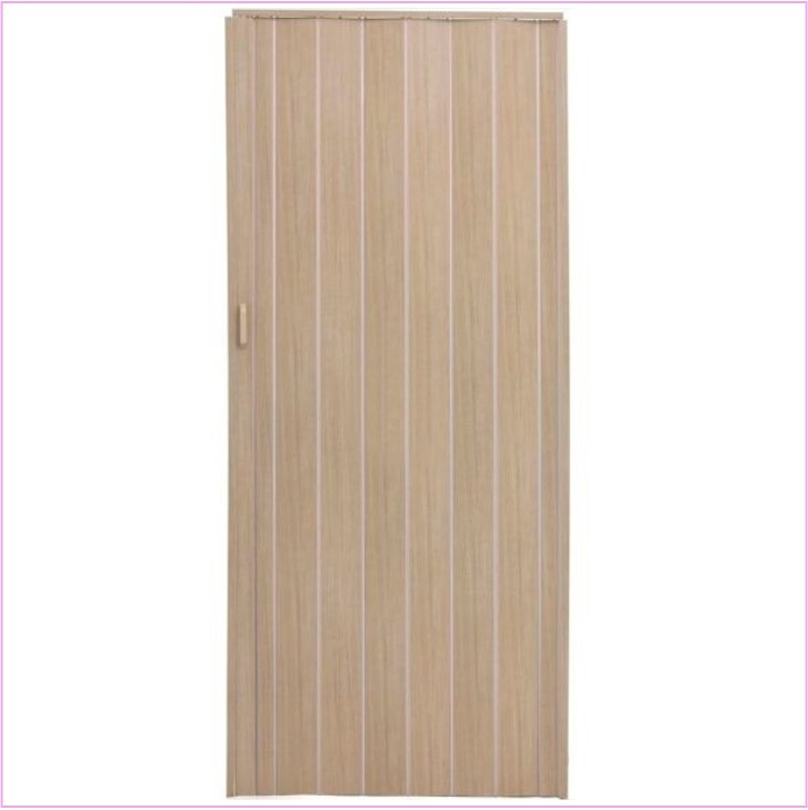 Двері гармошка під різні розміри. Двері ПВХ, мускат 82х203см матові. Міжкімнатні двері гармошка, фото 1