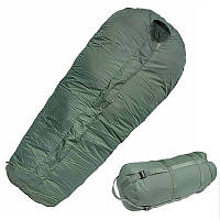 Спальний мішок зимовий t -10;-15 (частина спальної системи mcss), у компресійному мішку олива нейлон Оригінал