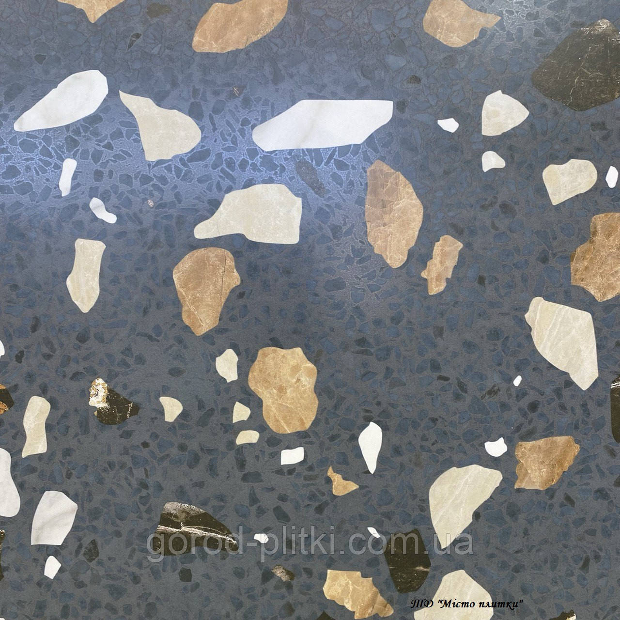 Плитка 60х60 - керамограніт Calypso Navi F P 600x600x8 R Satin, фото 1