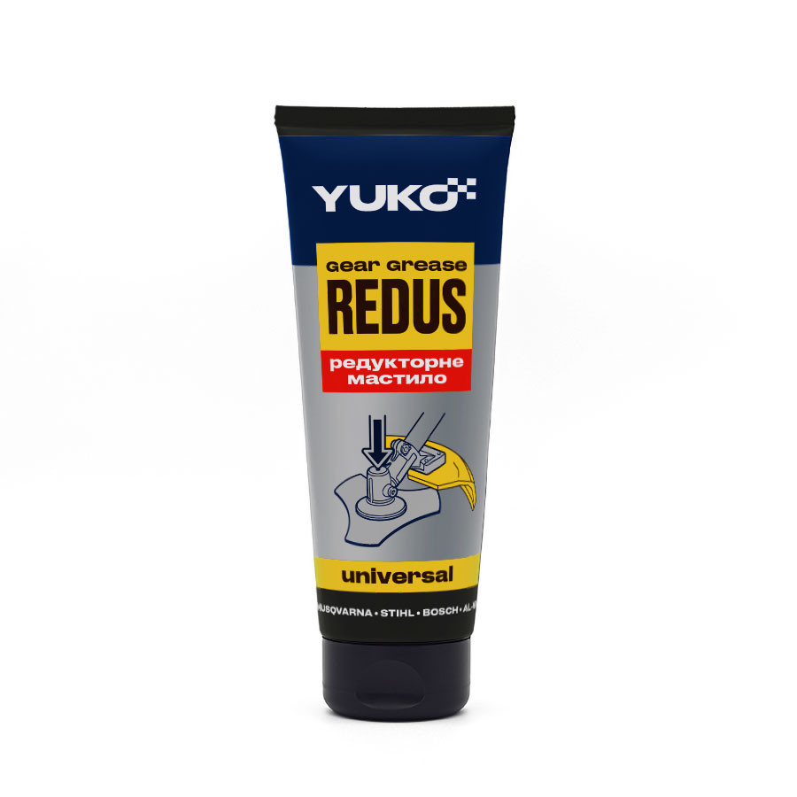 Мастило редукторне універсальне YUKO Redus Universal 125мл/100г Для електроінструменту, садово-паркової техніки та інших