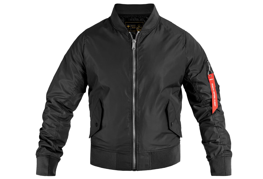 Тактична куртка Mil-Tec бомбер MA1 Summer black 10401502 2XL, фото 1