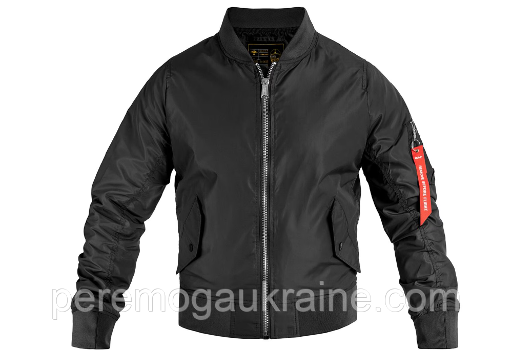 Куртка бомбер Mil-Tec MA1 Summer black 10401502