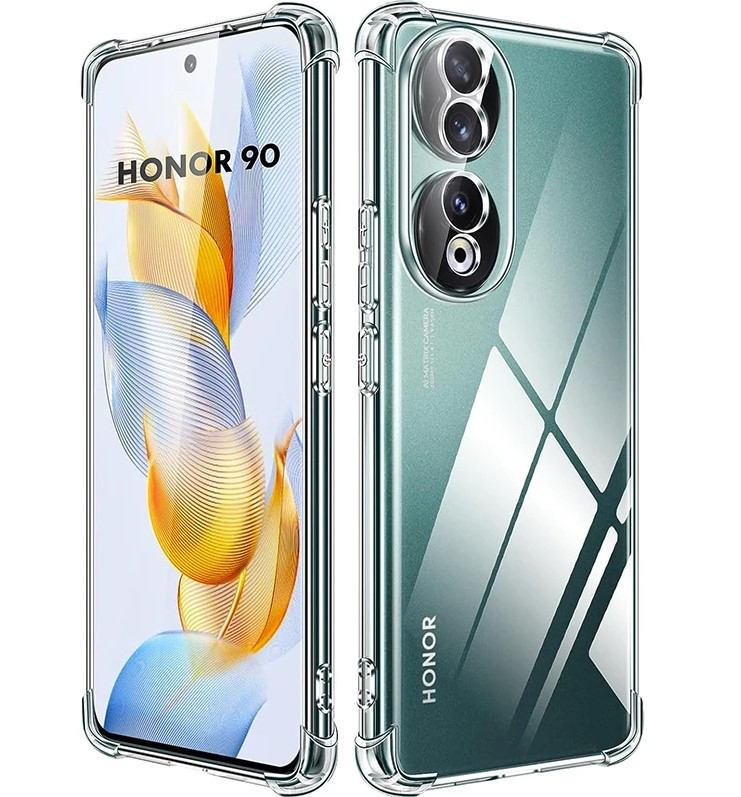 Протиударний прозорий чохол для Huawei Honor 90, фото 1