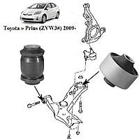 Сайлентблоки Toyota » Prius (ZVW3#) 2009-  комплект 4шт   перед посилені (суцільнолиті)