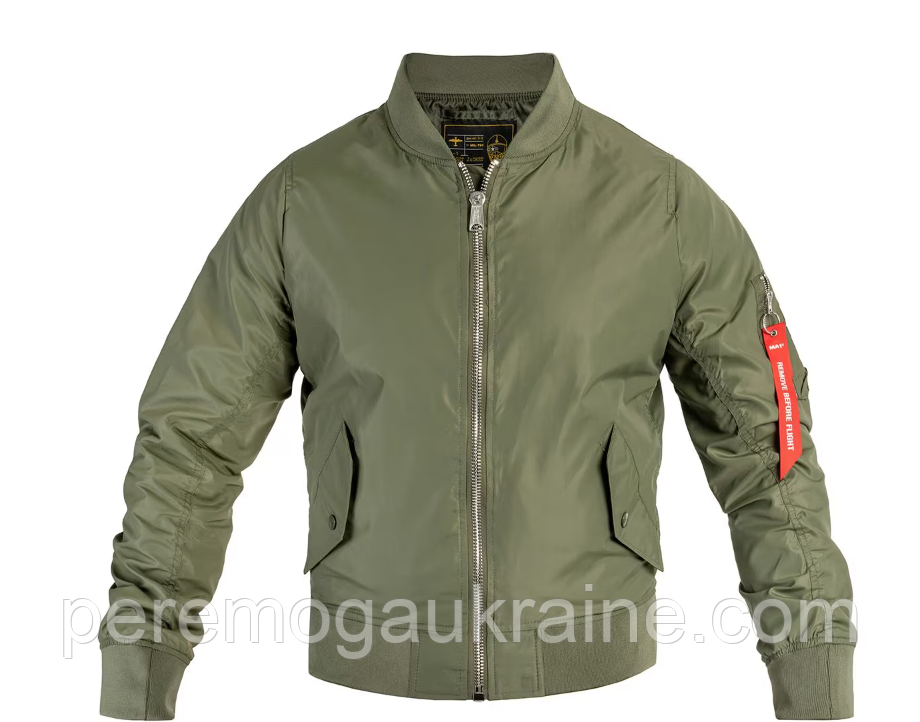 Бомбер куртка Mil-Tec MA1 Summer Olive 10401501 розмір M