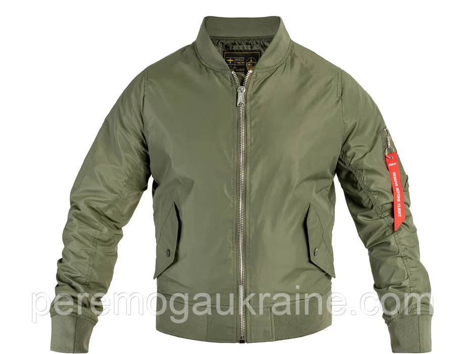 Бомбер куртка Mil-Tec MA1 Summer Olive 10401501 розмір 2XL