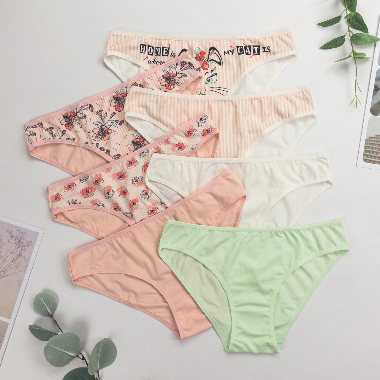 Труси жіночі Nicoletta Туреччина тижневки XL | 7 шт.