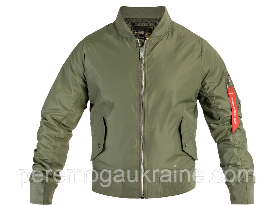 Бомбер куртка Mil-Tec MA1 Summer Olive 10401501 розмір 3XL