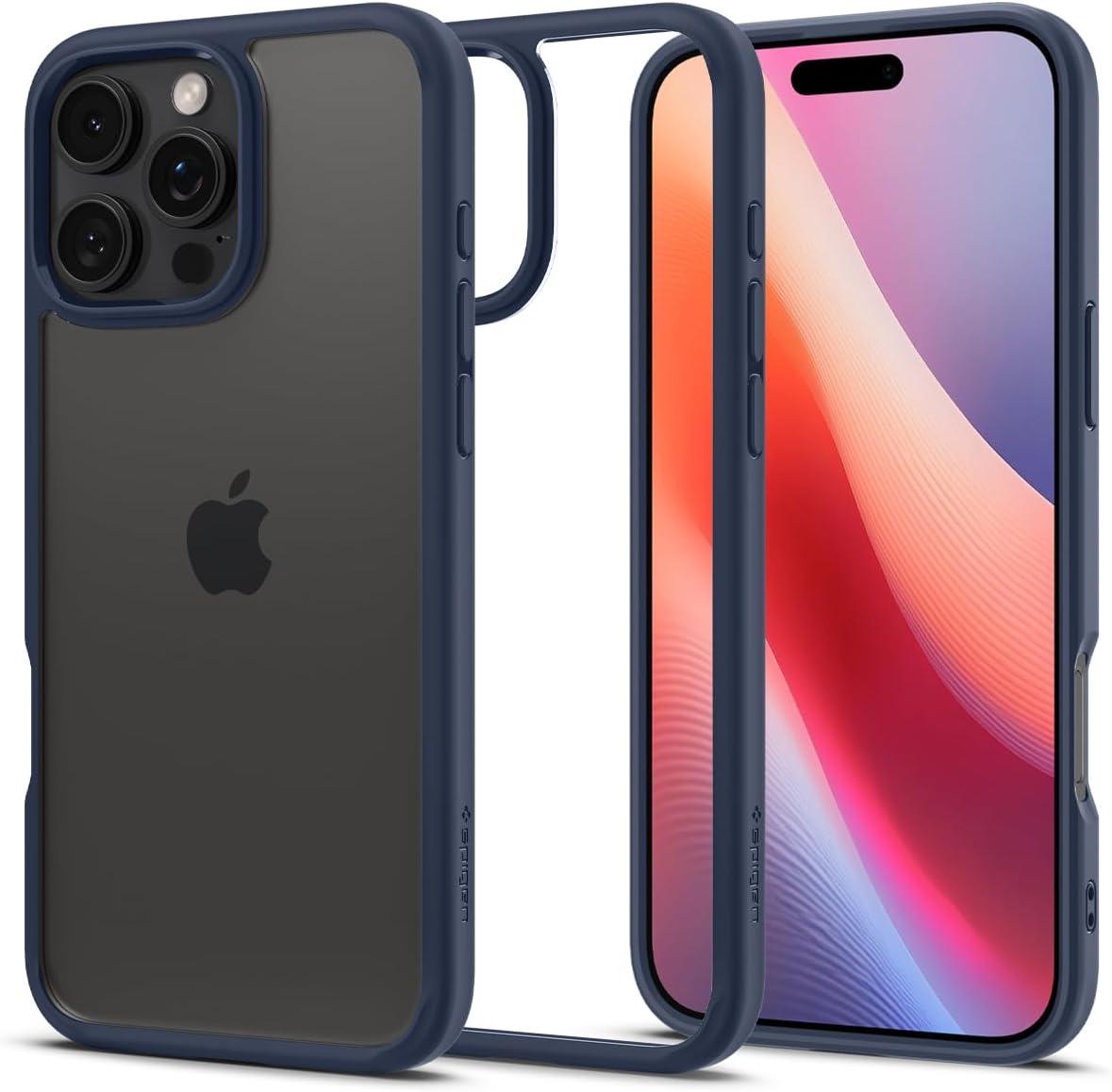 Чохол Spigen для iPhone 16 Pro Max - Ultra Hybrid, Navy Blue (ACS07997)