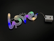 Гірлянда "LOVE" на батарейці