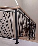 Поручні для сходів у стилі лофт, фото 2