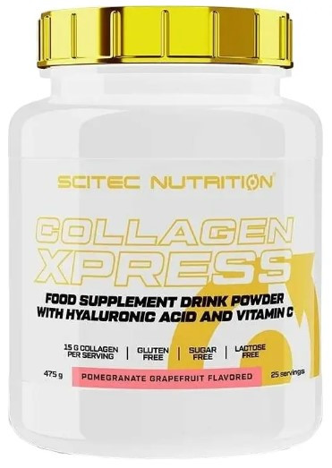 Колаген гідролізований Scitec Nutrition Collagen Xpress 475 г Гранат-грейпфрут