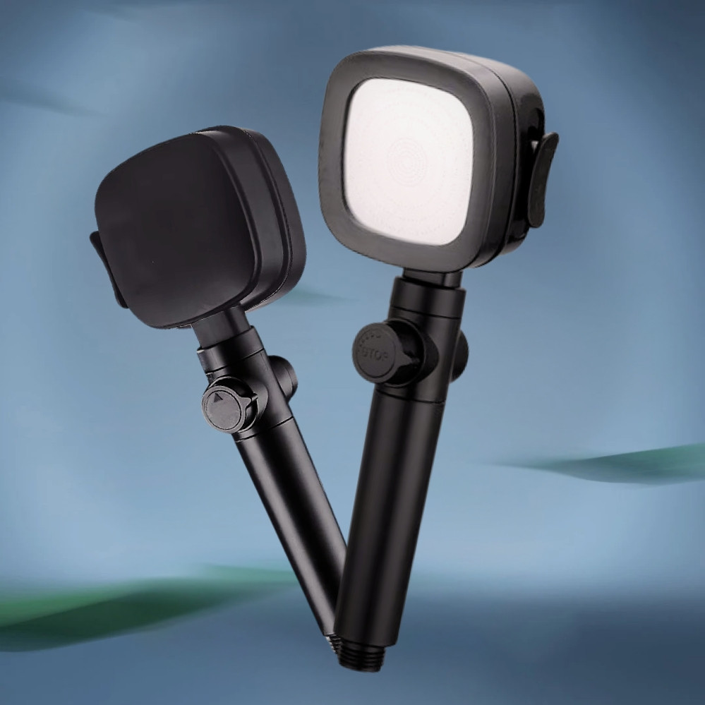 Лійка для душу високого тиску з 4 режимами подачі води водозберігаюча душова насадка, фото 1